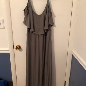 Grey Formal Gown or Bride’s Maid’s Dress